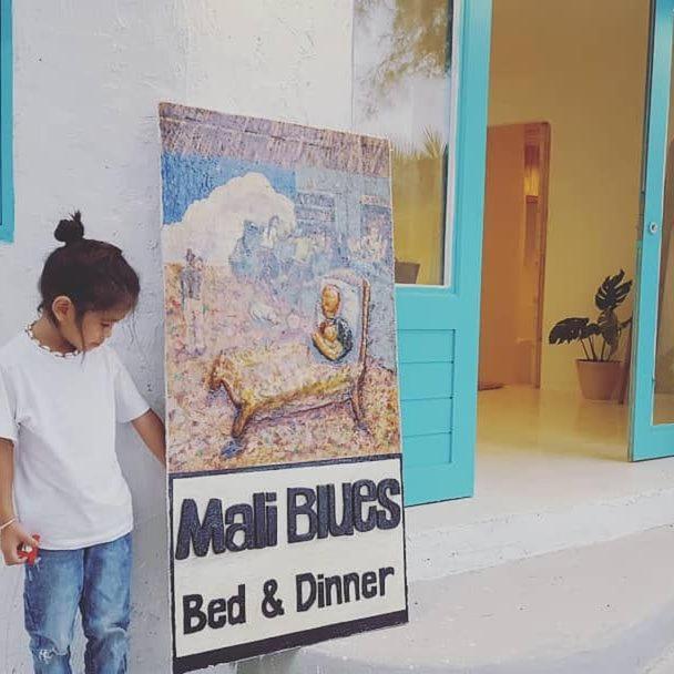 Maliblues Bed & Art Gallery Chumphon Exterior foto